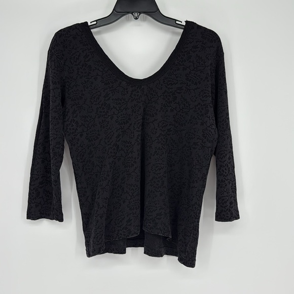 CP Shades Floral Jacquard Blouse Size Small - Picture 6 of 6